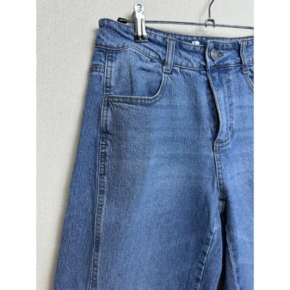 Women’s Denim Barrel Leg Jeans And Now This Sz 6 Tapered Medium Rise Cargo - Picture 4 of 16
